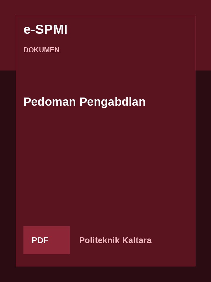Cover Pedoman Pengabdian
